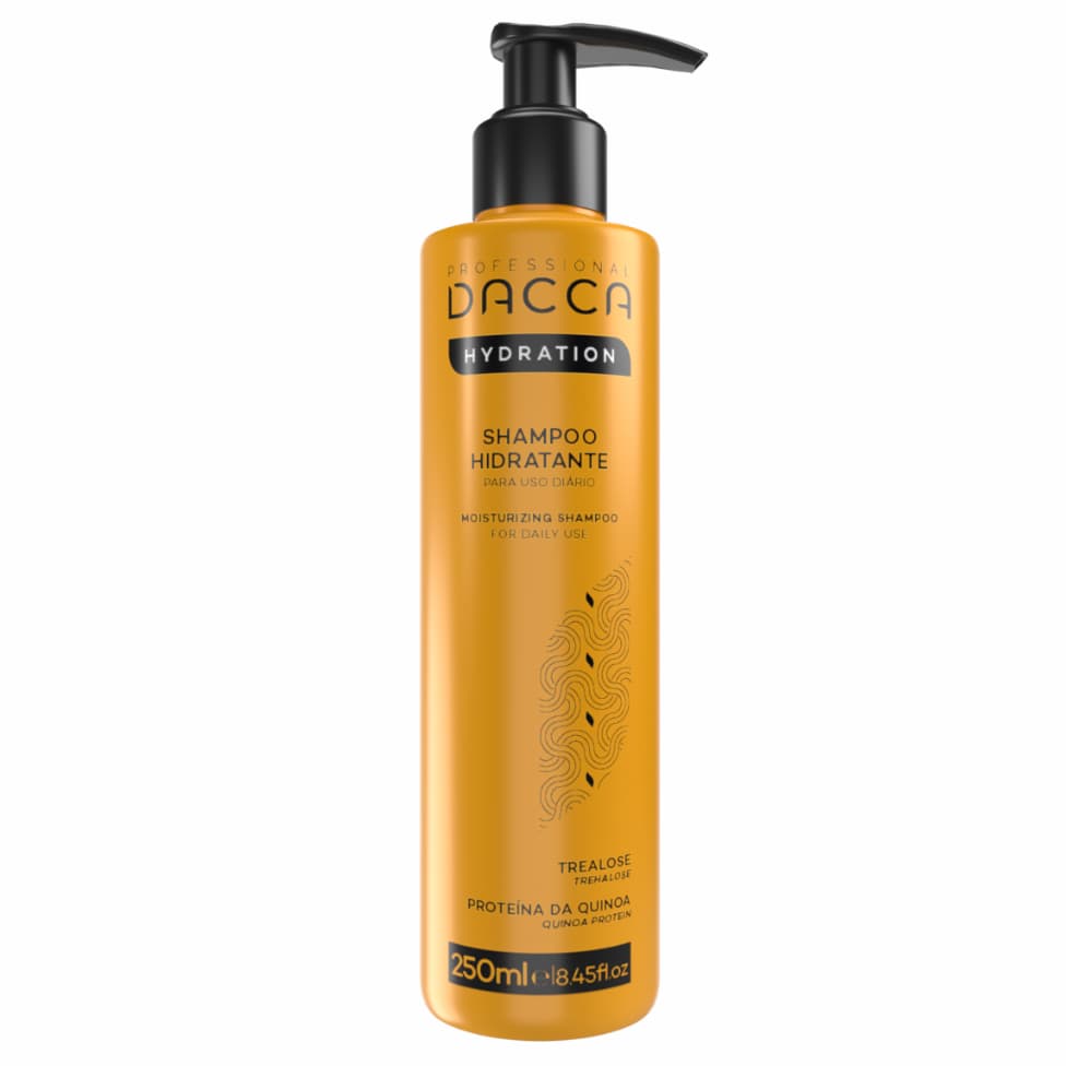 Dacca Shampoo Pós Química Hidratante Profissional de Salão Pós Progressiva 250ml