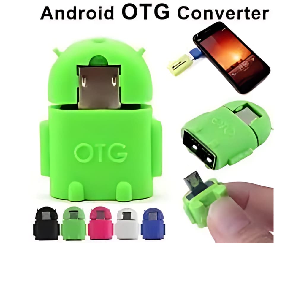 Adaptador Otg V8 Para Usb Android Para Celular E Tablet