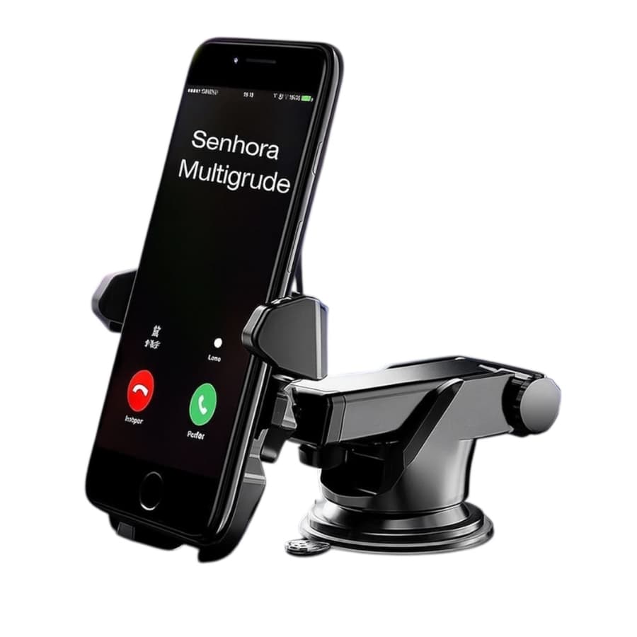 kit Suporte Celular Carro GPS Suporte para Celular Carro Ventosa Ajustável 360°