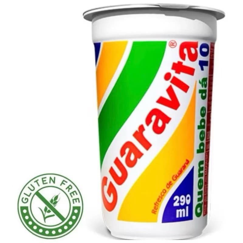 GUARAVITA/BEBIDA DE GUARANÁ NATURAL ORIGINAL CX 24 UN.
