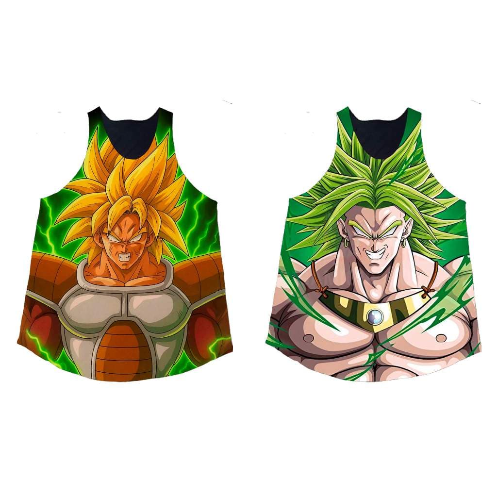 Kit com 2 Regatas masculina  academia treino musculação dry fit Broly art