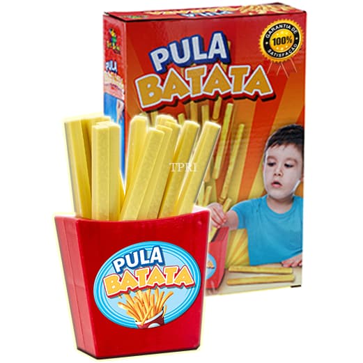 Pula Batata Brinquedo Infantil Jogo Tabuleiro Educativo Puxa Batatinha Família Menino Menina 4+ Anos