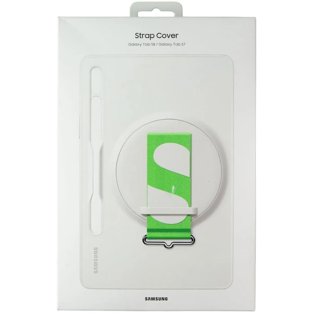 Capa Strap C/ Cinta Samsung Galaxy Tab S8/s7 Preta - Original Samsung - Envio imediato BR