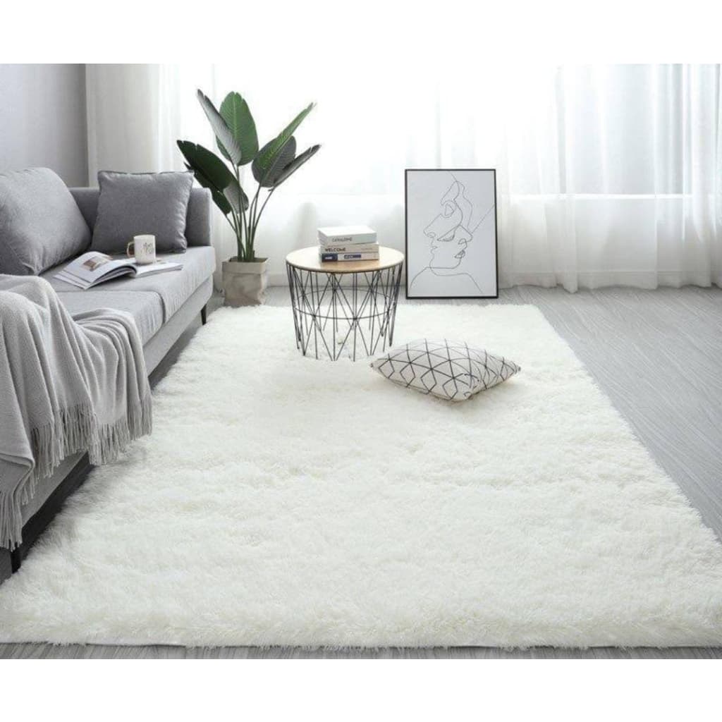 Tapete Felpudo 2,40M x 2M Peludo Macio Antiderrapante e Antialérgico Sala Quarto Sala Escritório