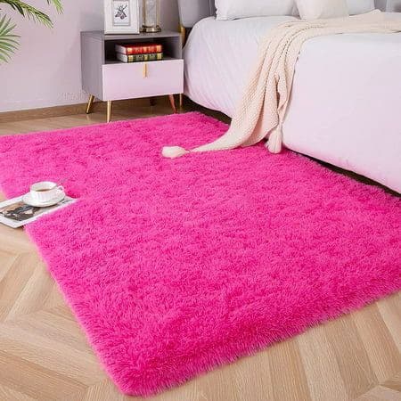 Tapete Felpudo 4M x 2M Peludo Macio Antiderrapante e Antialérgico Sala Quarto Sala Escritório