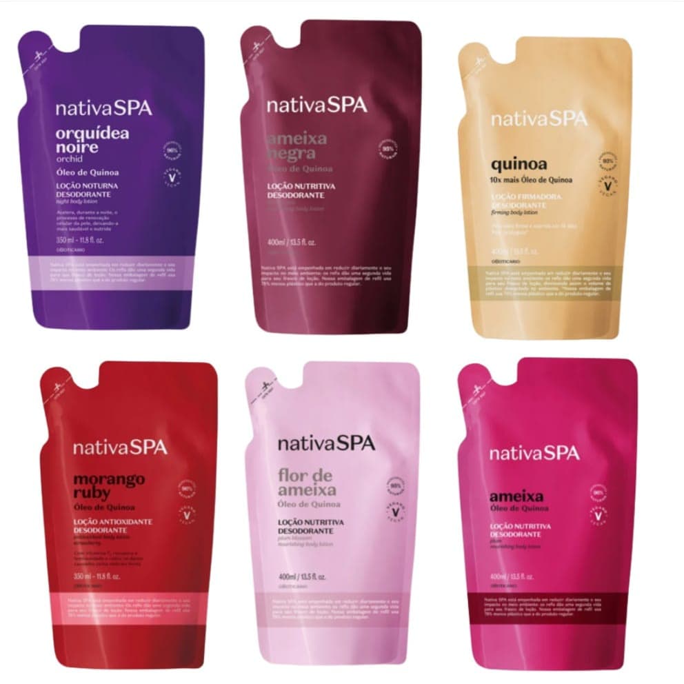 Refil Hidratante Corporal Nativa Spa O Boticario