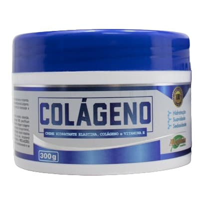 CREME HIDRATANTE ELASTINA, COLÁGENO E VITAMINA É  300G - ALQUIMIA COSMÉTICOS