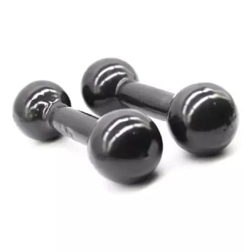 Halter Emborrachado Academia 4Kg para Treinar Em Casa