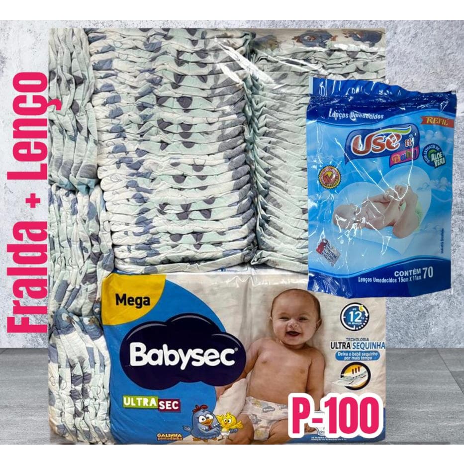 FRALDA INFANTIL BABY SEC ORIGINAL REVENDA BARATO P M G Xg XXG NOTURNA COM GARANTIA COM LENÇO