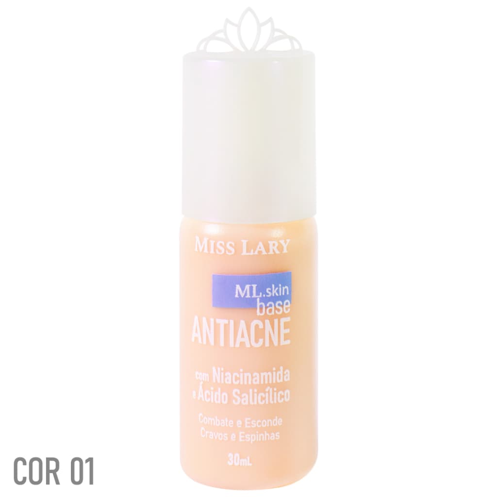 BASE LÍQUIDA ANTIACNE - MISS LARY