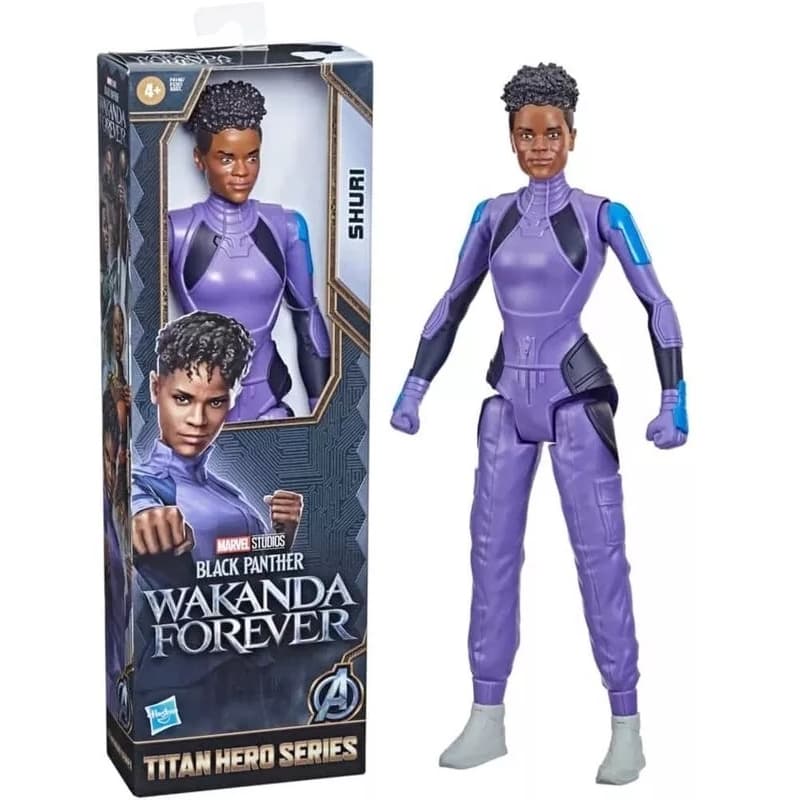 Boneca Shuri 30 Cm Marvel Titan Hero Articulada Hasbro