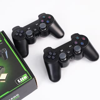 Videogame Stick 10mil+jogos 2 Controles Sem Fio Console Original Portatil Jogos Retro Antigo