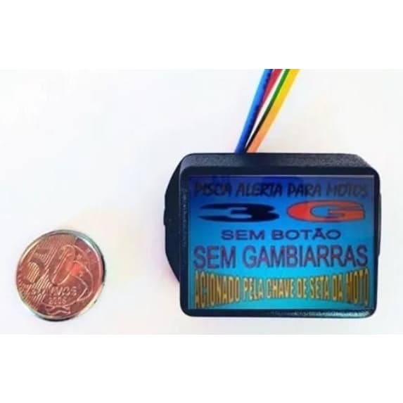 Pisca Alerta para Moto 3G universal Pra todas as marcas de motos