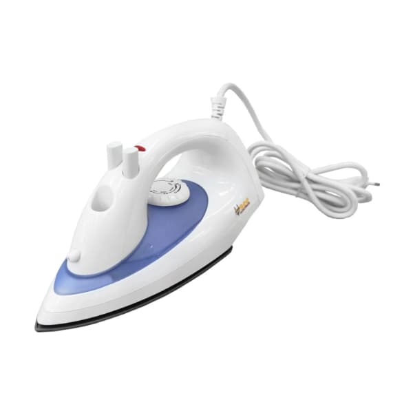 Ferro de Passar a Vapor Interbras- 110V ou 220V - Branco/Azul