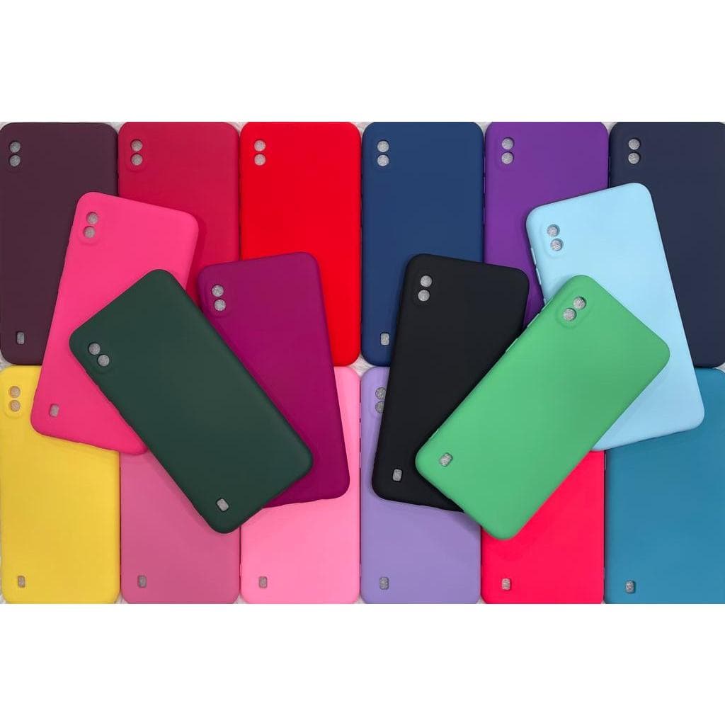 Capa Capinha Para Samsung A10 A105 Silicone Aveludado Case