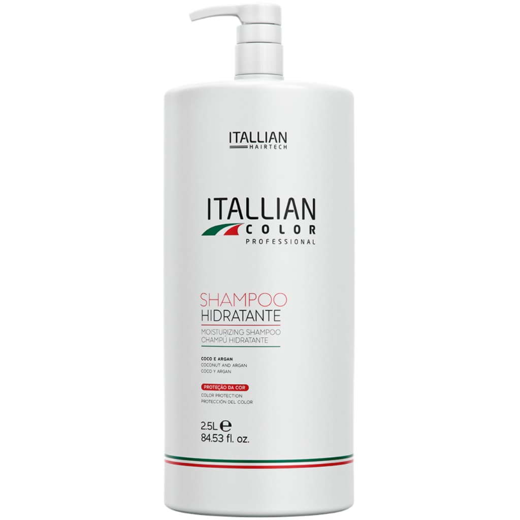 Shampoo Lavatório Hidratante Premium  Itallian Color 2,5 L - Linha dia a dia