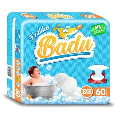Fralda Badu pacotão descartável Infantil