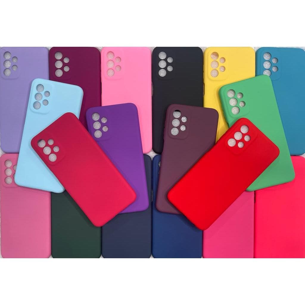 Capa Capinha Para Samsung A23 4G Silicone Aveludado Pelicula Case