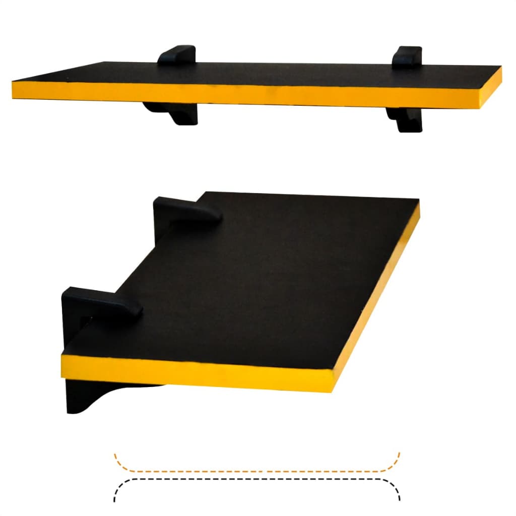 Prateleira mdf Suspensa de Parede Decorativa Suporte Para Livros Jogos