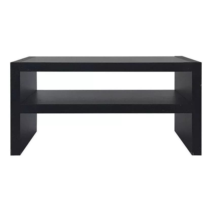 Suporte para Monitor MDF 33cm Duplo Notebook PC Gamer Escritório Home Office Organizador Base Moveis