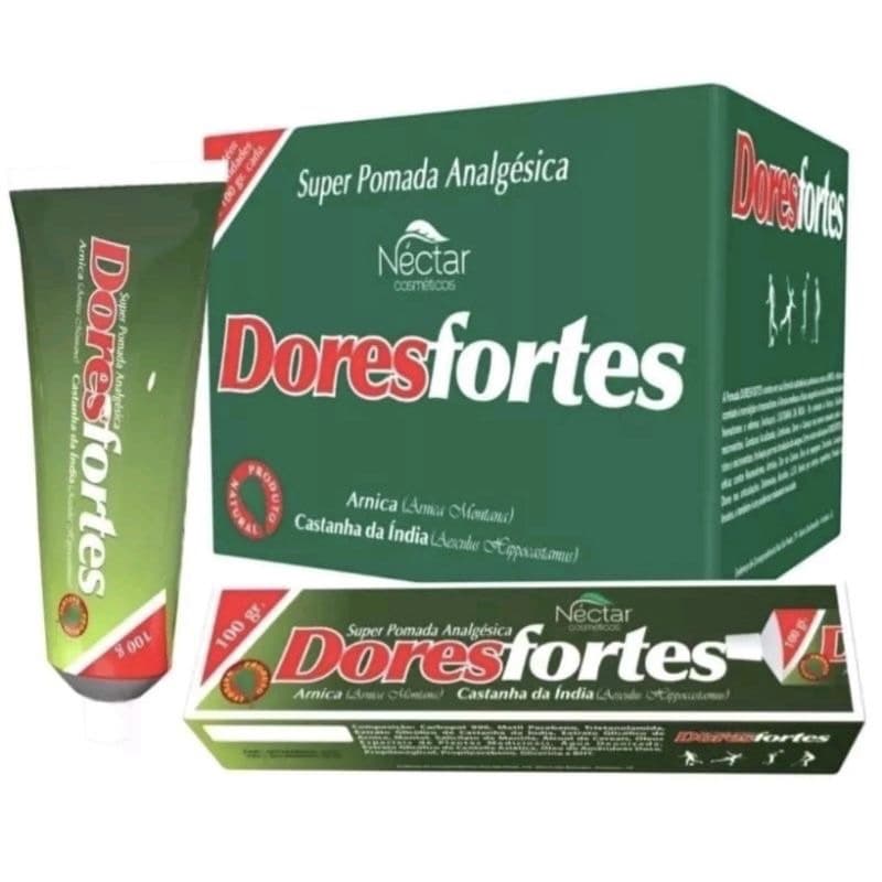 Kit 6 Pomada Dores Forte Super Pomada Analgésico-kit revenda-promoção-néctar