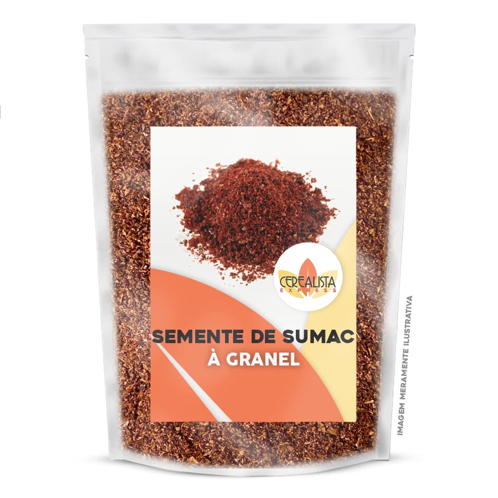 Tempero Árabe Sumac / Sumagre em Pó a Granel Condimento Culinário Tempero Natural