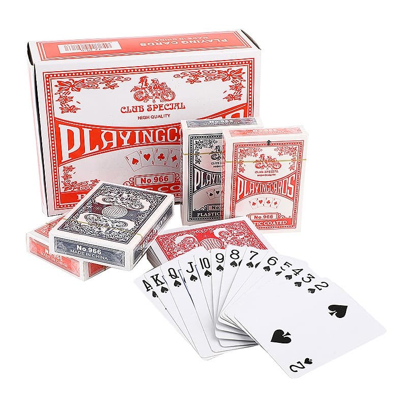 Baralho De Cartas De Papel 54 Cartas Jogos Em Família Diversão, Jogo De Cartas Baralho Promoções