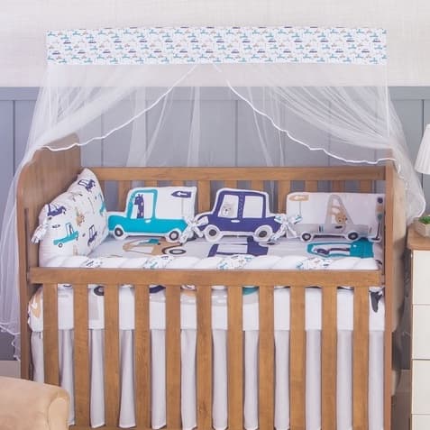 Kit Berço Amiguinhos Specialle 9 Peças Bebe Enxoval
