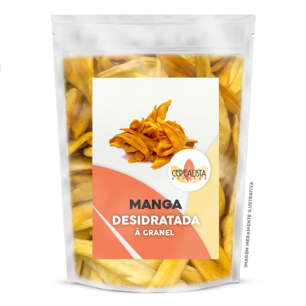 Manga Desidratada Premium a Granel Fruta Seca Natural Snack Saudável para Lanches