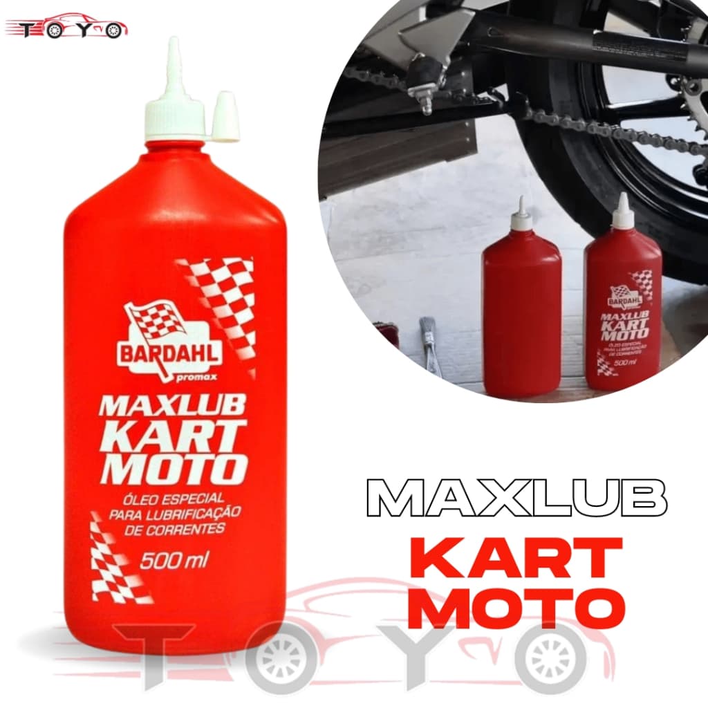 Óleo Fluido Lubrificante Maxlub para Corrente Kart Moto Bardahl