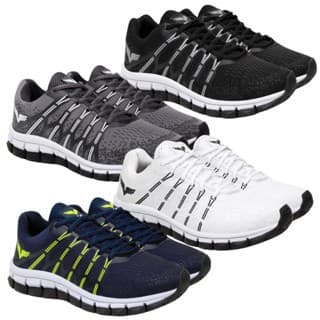 Kit 4 Pares Tenis Masculino Esportivo Unissex Treino Corrida Academia Caminhada Sapato Original Confortável Leve
