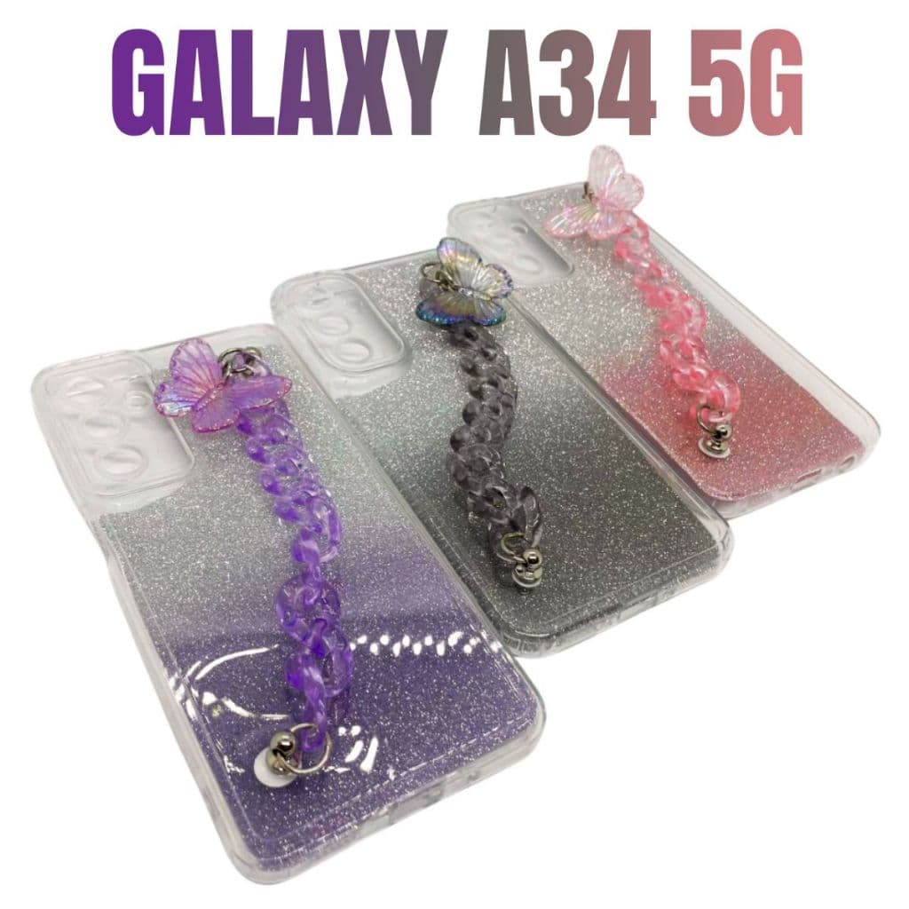Capa Capinha de celular compatível com Galaxy A34 5G Salva Celular Butter