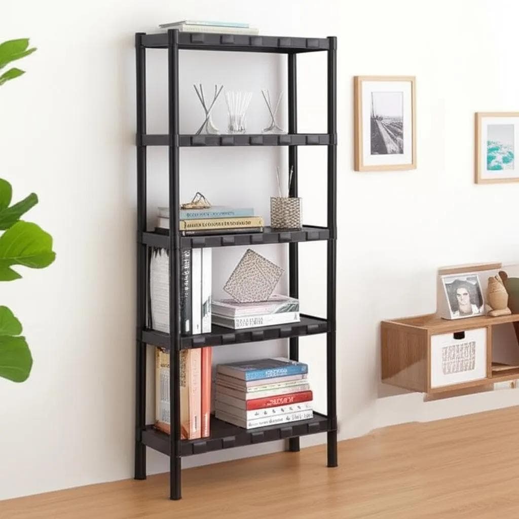 Estante Prateleira Organizadora de Plástico Modular Multiuso para Cozinha e Quarto Sapateira