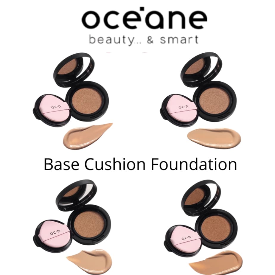 Base Cushion Foundation Oceane Edition Liquida Semi Matte 12g - Escolha Sua Cor
