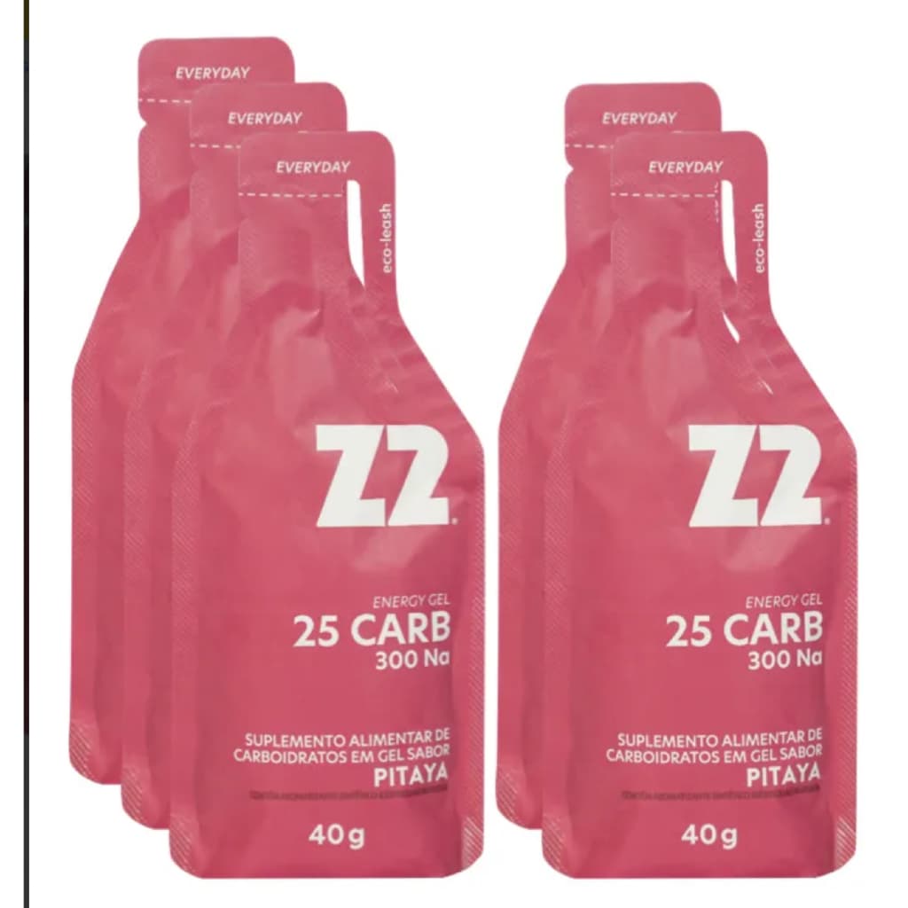 Energy Gel Z2 Pitaya Box 5 Unidades Sachê 40g