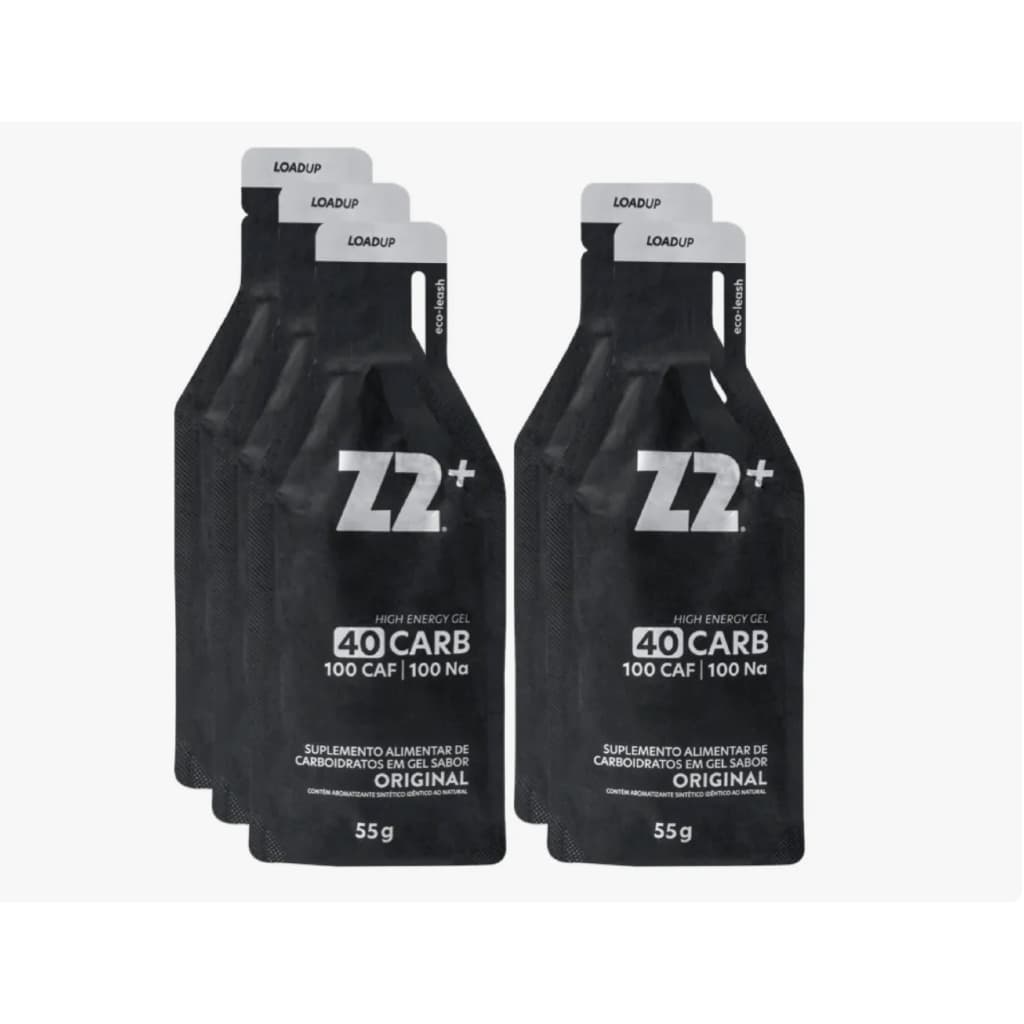 Energy Gel Z2+ Caf 40 Carb Box 5 Unidades Sachê 55g