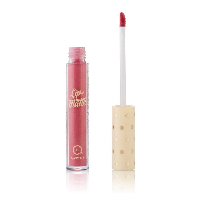 Batom Líquido Latika Lip Matte Nude Metalico nº45