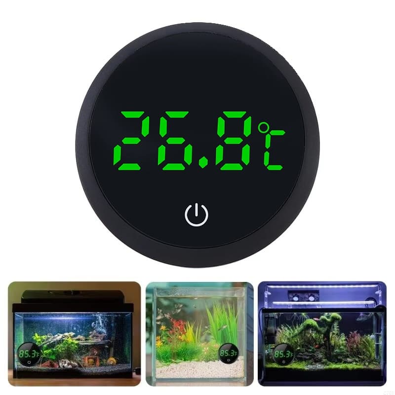 Aquários Temperatura de Gás Bancos de Peixes de Alta Precisão Termômetros LCD Digital