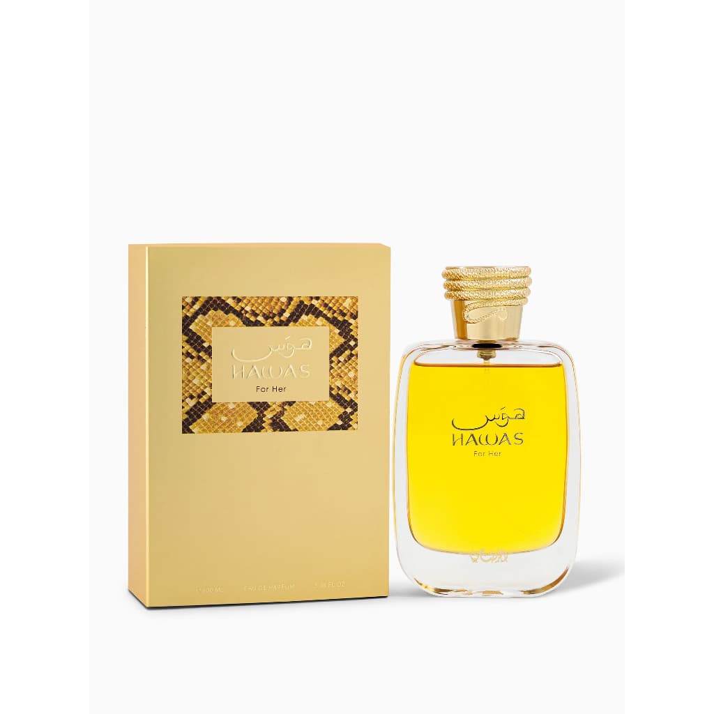 Perfume Rasasi Hawas For Her Eau de Parfum Feminino 100ml – Importado, Original e Lacrado