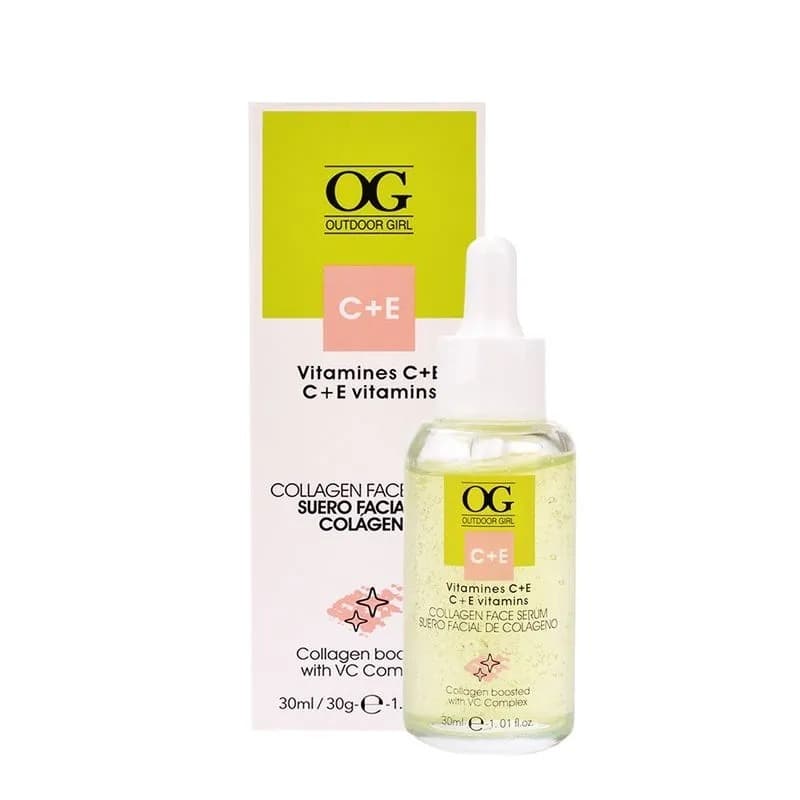 Serum Facial Colageno Vitamina C + E - OG Outdoor Girl