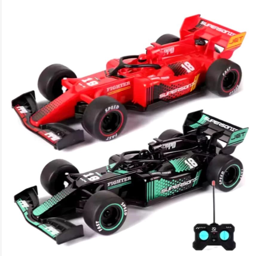 Carrinho Formula 1 Controle Remoto Recarregável Solta Fumaça-8100