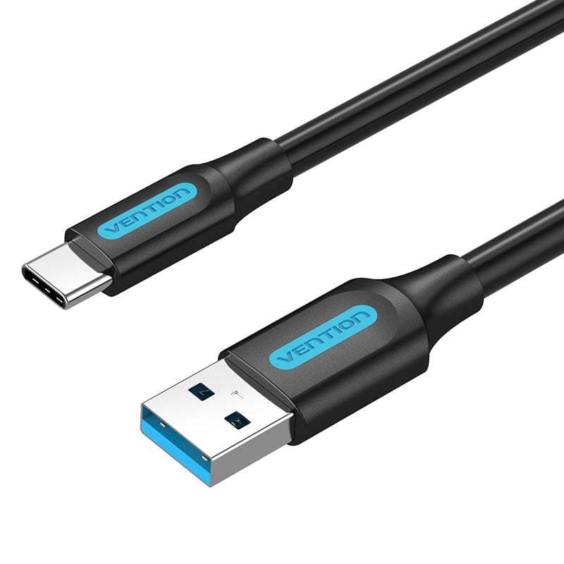 Vention - Cabo USB 3.0 A Macho x USB-C Macho 5Gbps 3A Carregamento Rápido