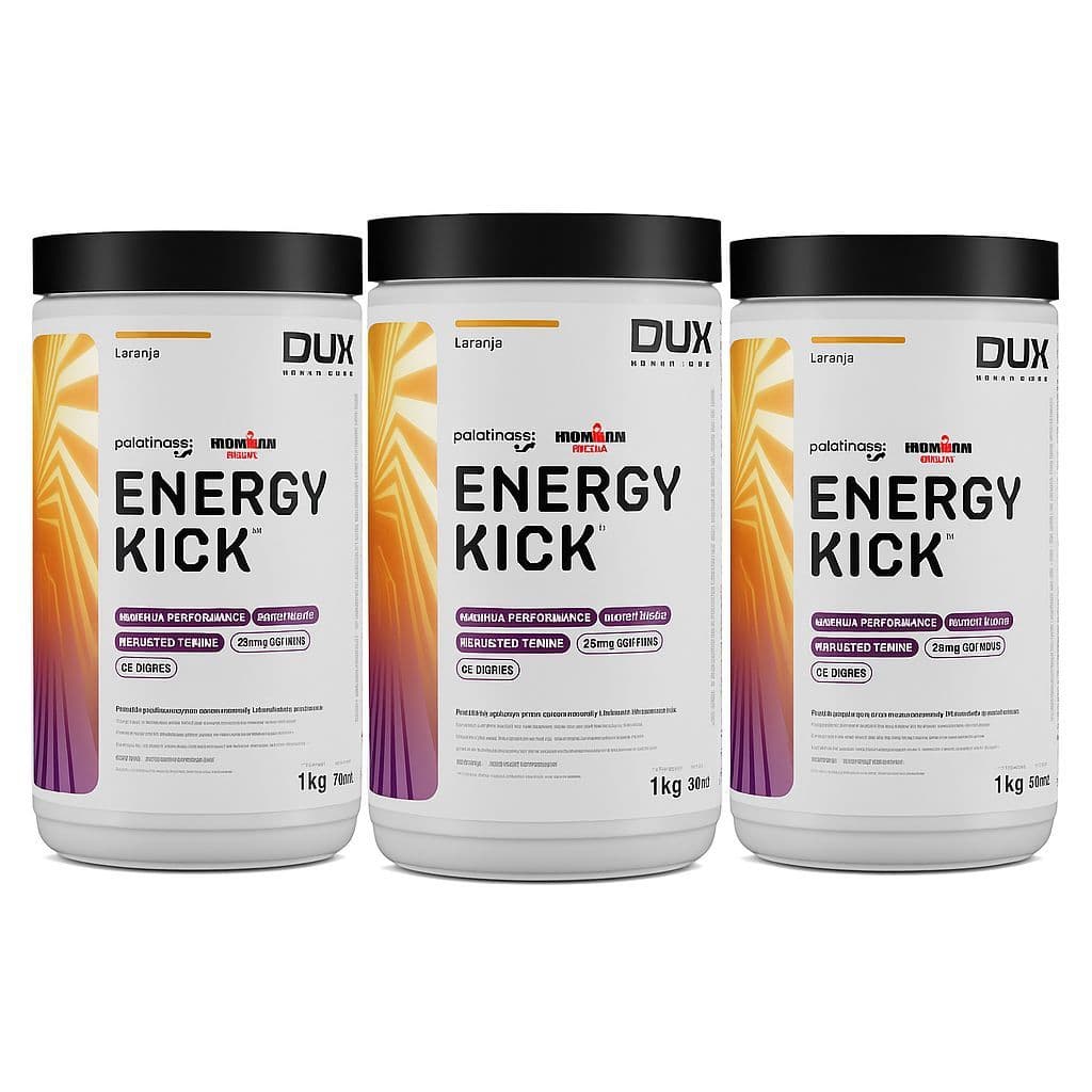 Energy Kick Pré Treino e Intra Treino Dux Nutrition 1kg Todos os sabores