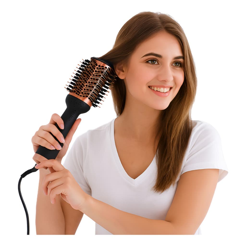 Escova Secadora de Cabelo Profissional Bivolt 1300W Modeladora