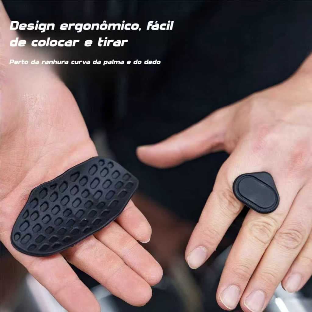 Luva para Musculação MAXGRIP – Protetor de Pegada Antiderrapante: Ideal para Halteres e Barras