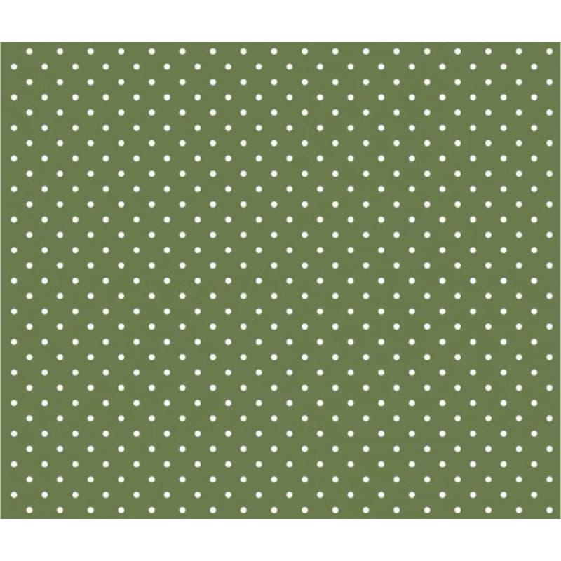 Tecido Tricoline Poá Verde Oliva 100% Algodão 50x1,50 Patchwork Costura Artesanato