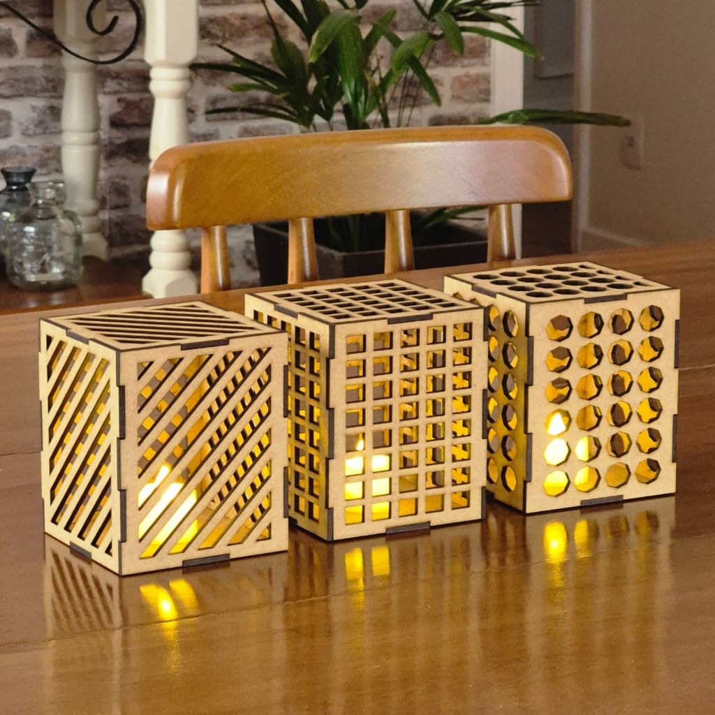 Luminárias decorativas com Velas LED inclusa Abajur Led Iluminado para Decoração Sala Mesa Quarto