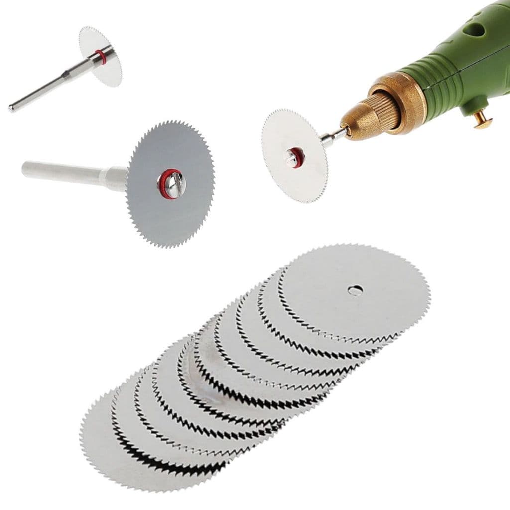 Kit 10 Discos De Serra 32mm Para Mini Retifica E Furadeira