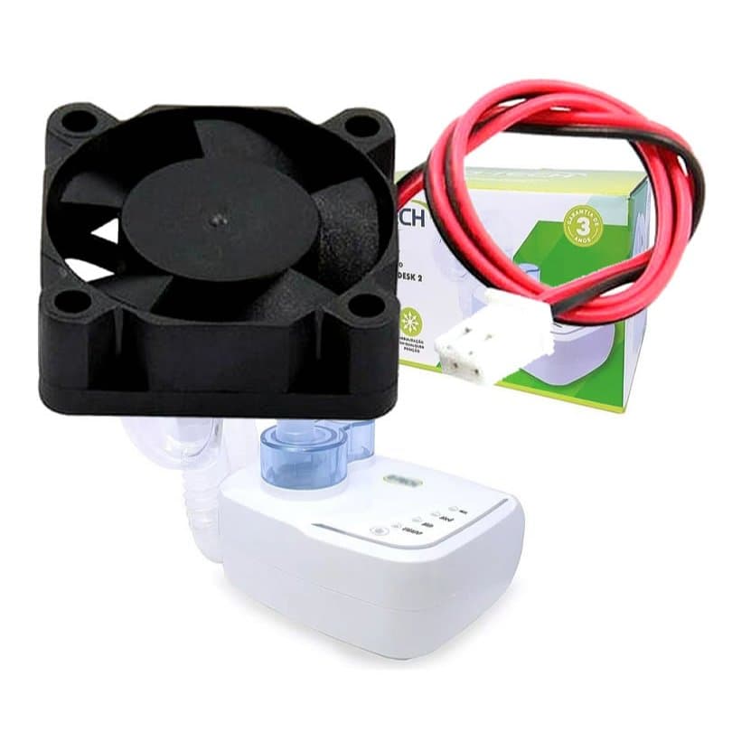 Micro Ventilador ventoinha Fan Cooler 3010 30x30x10 mm 24v Inalador Nebulizador GTech