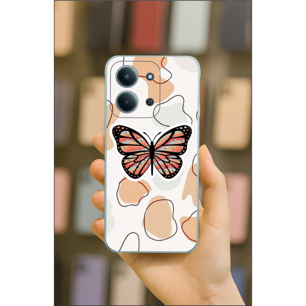 Capa Capinha Compatível com XIAOMI REDMI 15C TPU DESENHOS VARIADOS CAPINHA CASE BORBOLETAS